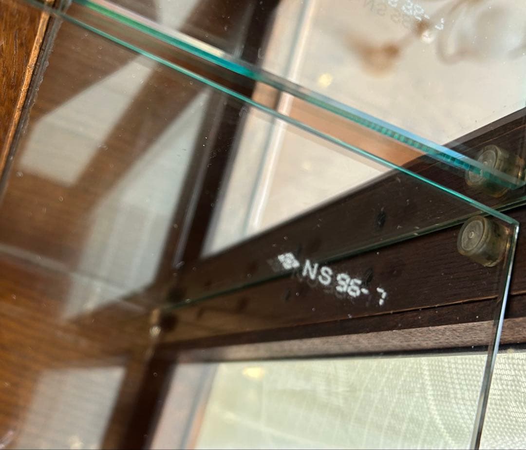 近藤工芸　oak オーク材 キュリオケース　飾り棚　北海道 旭川家具