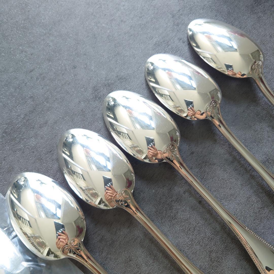 美品 クリストフル マルメゾン デザートスプーン 未開封含む 6点