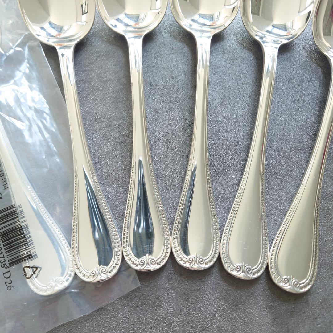 美品 クリストフル マルメゾン デザートスプーン 未開封含む 6点