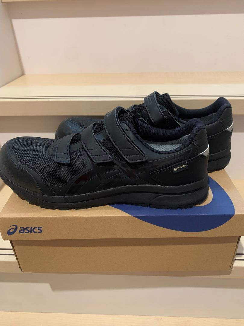 asics GORE-TEX ブラック安全靴