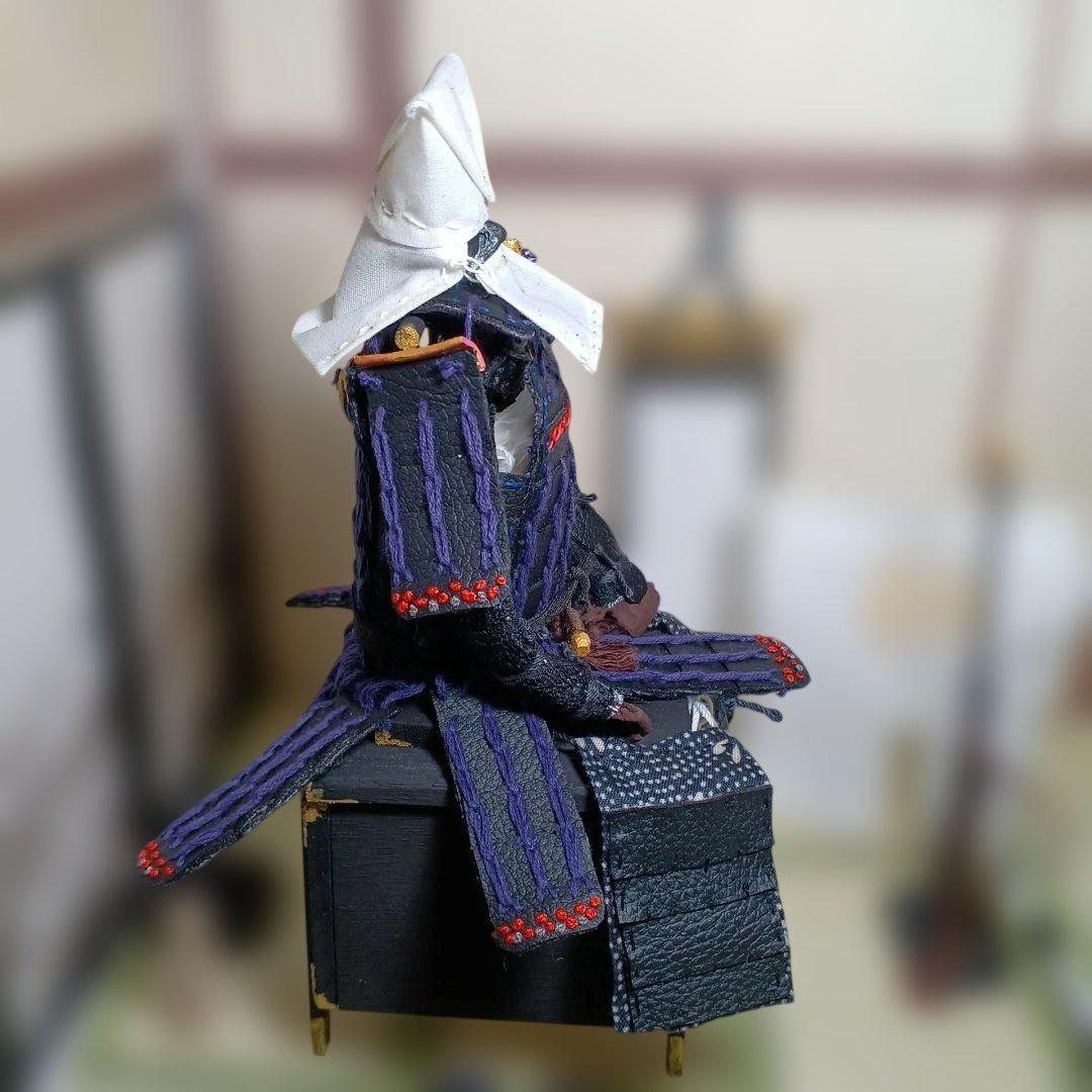 戦国武将（蜂須賀至鎮よししげ）と（大谷吉継）の鎧兜を参考に製作