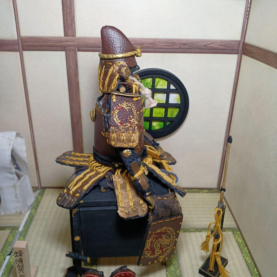 戦国武将（蜂須賀至鎮よししげ）と（大谷吉継）の鎧兜を参考に製作