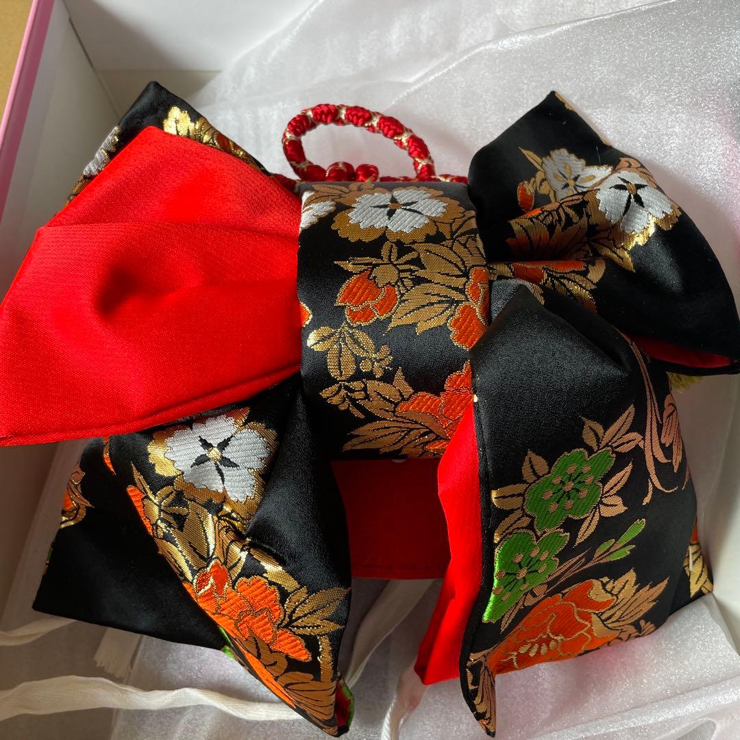 ☆miiiko☆7歳　七五三　着物　結び帯　上げ帯　足袋　髪飾り　セット