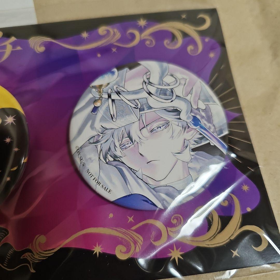 魔男のイチ ゼブラック 缶バッジ 当選品 抽選 イチ デスカラス 反世界