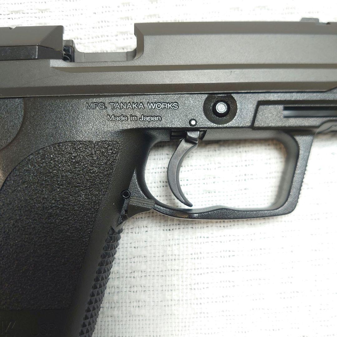 美品】タナカワークス HK USP ガスブロ エアガン スペアマガジン付