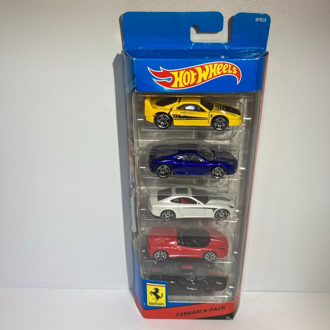 ホットウィール フェラーリ 5PACK 【BFB28】 【T8629】ミニカー - メルカリ