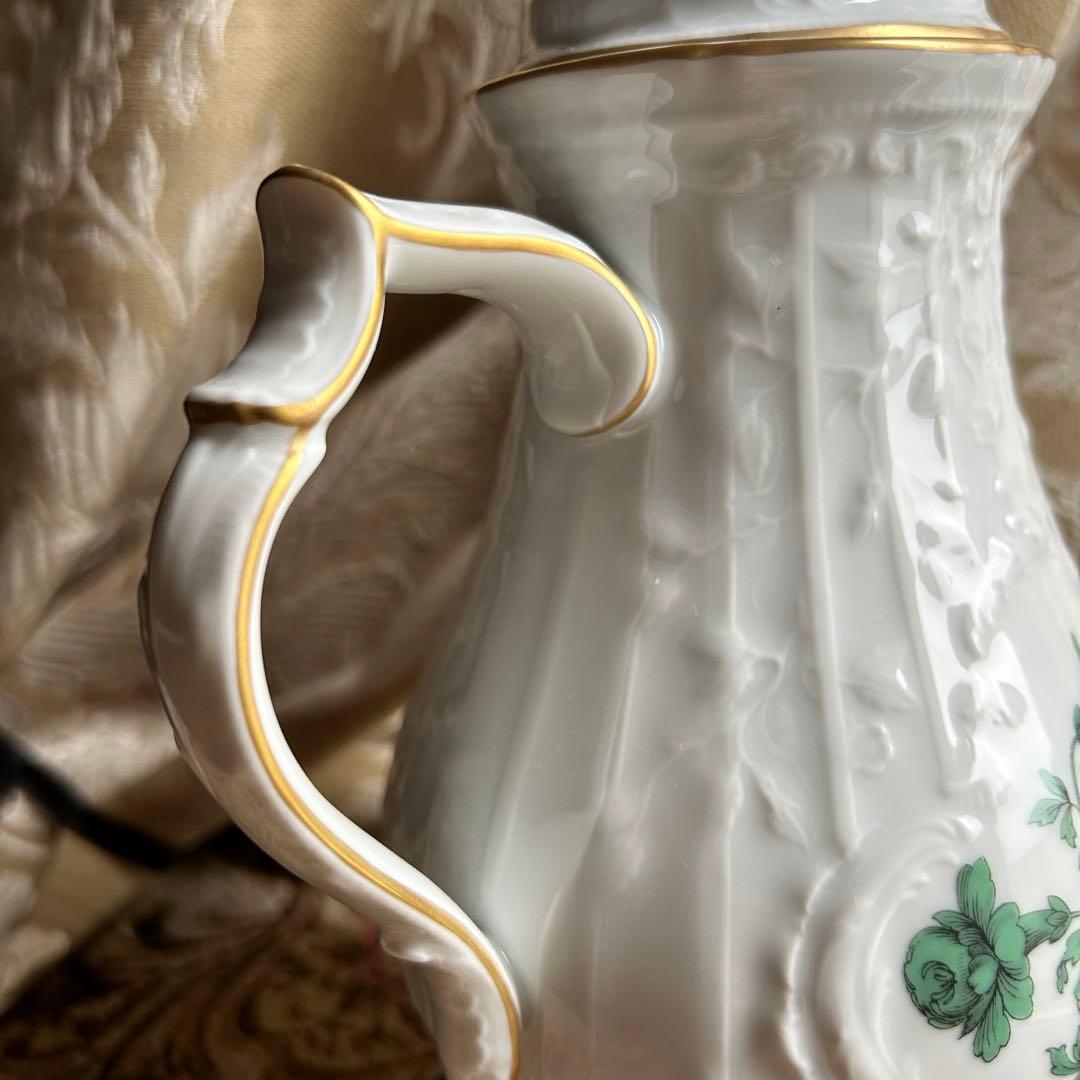 ドイツ製 Rosenthal サンスーシ宮殿の庭園 ― マイセンフラワーグリーン