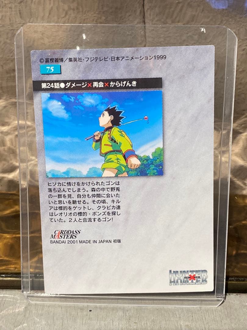 HUNTER×HUNTER カードダスマスターズ ゴン キルア 75 - メルカリ