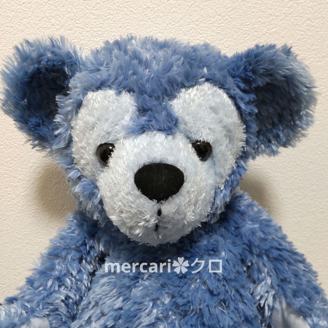 WDW　ディズニーベア　ダッフィー　ブルー　青　ぬいぐるみ　海外