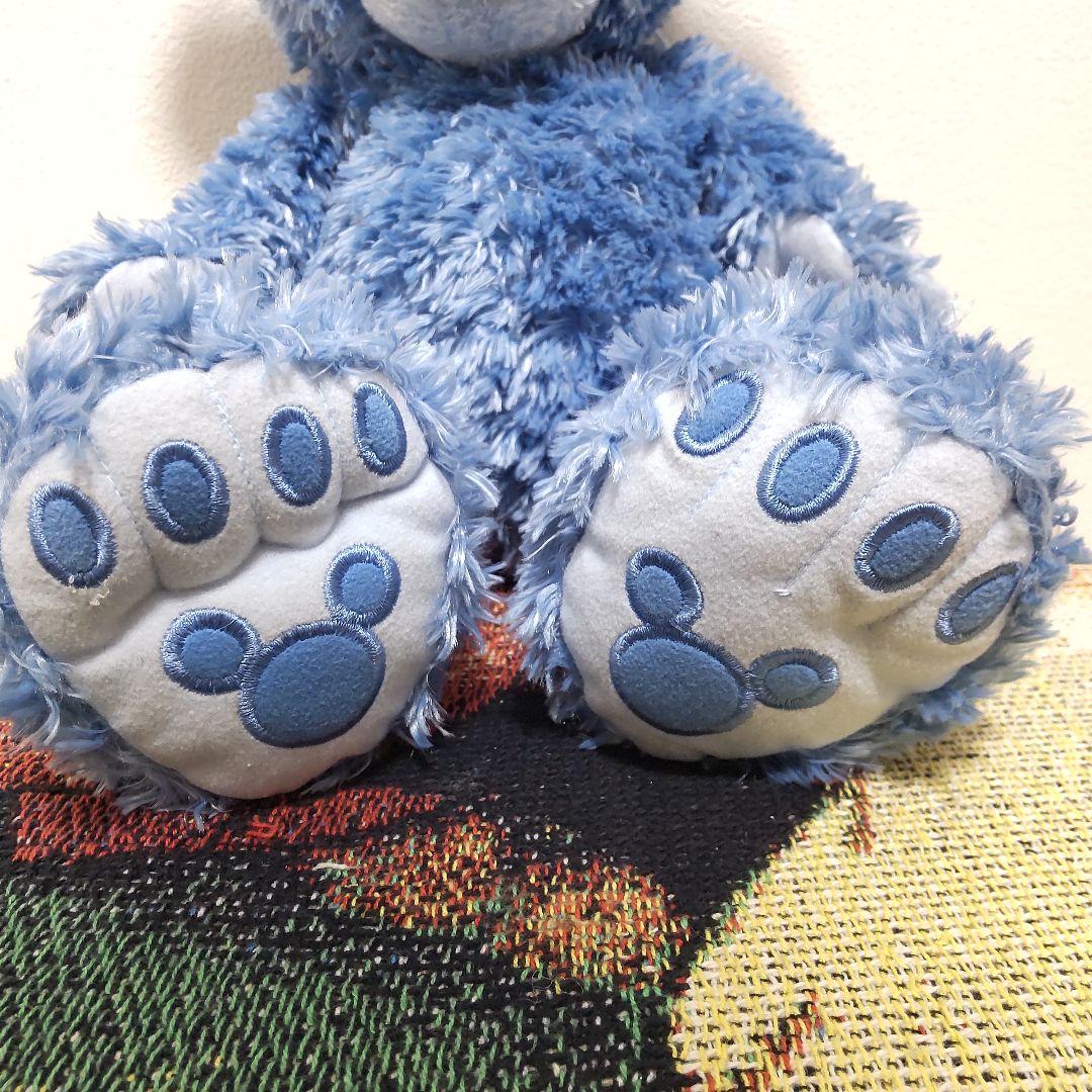 WDW　ディズニーベア　ダッフィー　ブルー　青　ぬいぐるみ　海外