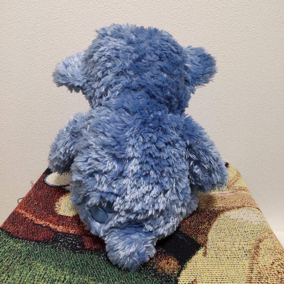 WDW　ディズニーベア　ダッフィー　ブルー　青　ぬいぐるみ　海外