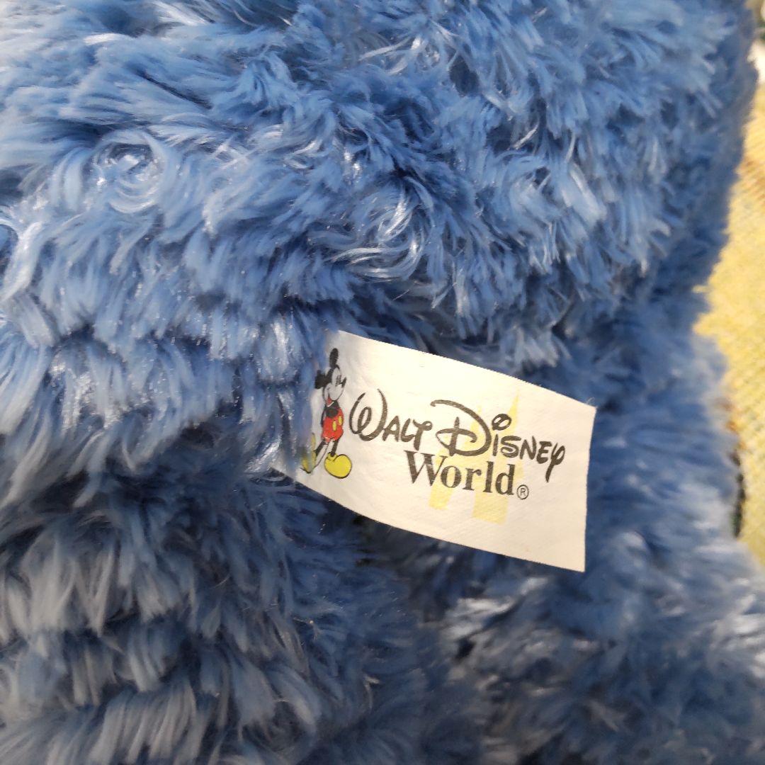 WDW　ディズニーベア　ダッフィー　ブルー　青　ぬいぐるみ　海外