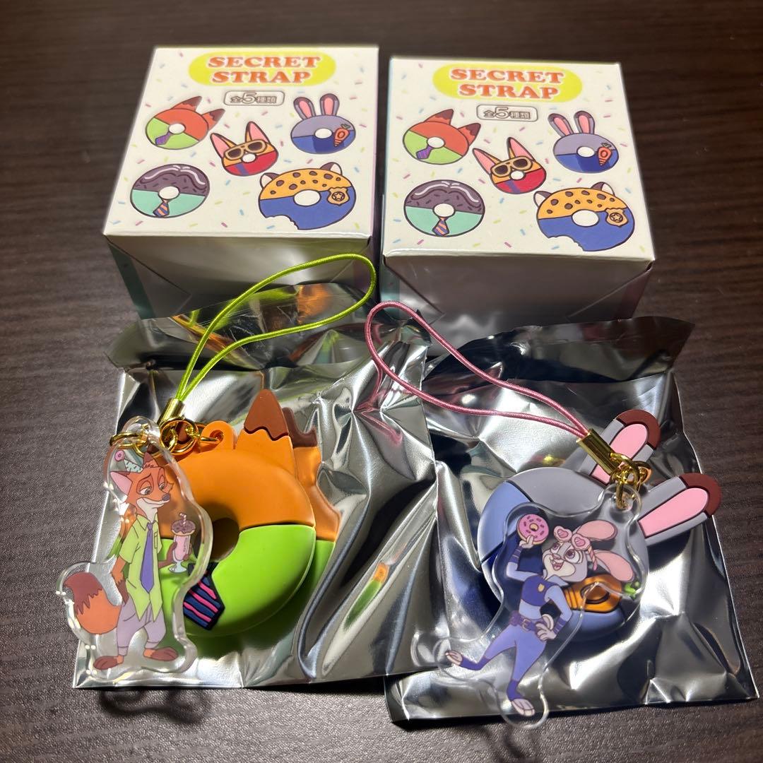 ズートピア 10周年記念 ニックとジュディ ぬいぐるみ・キーホルダー