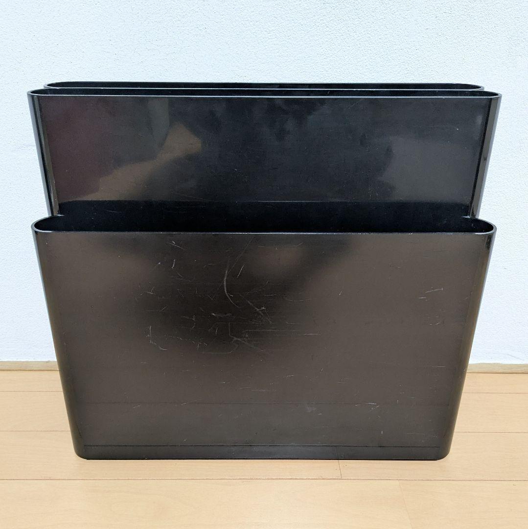 希少 Kartell カルテル ポルタリビステ マガジンラック ブラック 2