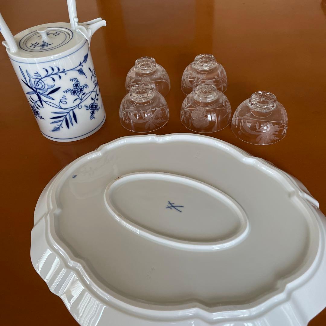 マイセン　Meissen 酒器　茶器　セット　美品