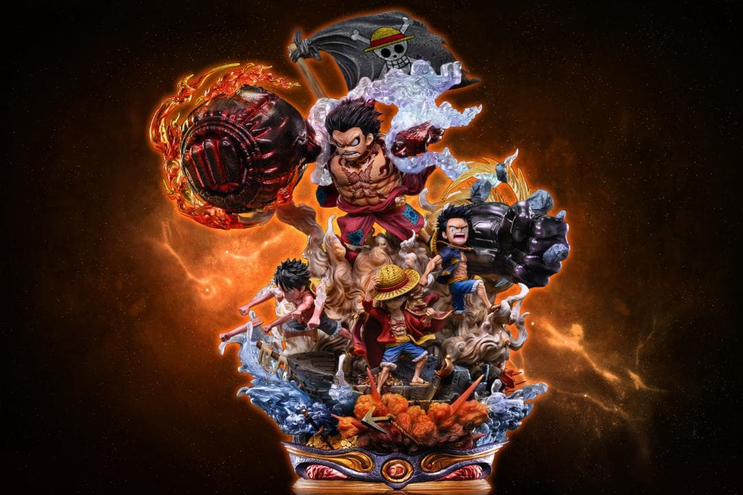 ワンピース モンキー・D・ルフィ ワーコレサイズ フィギュア ガレージ