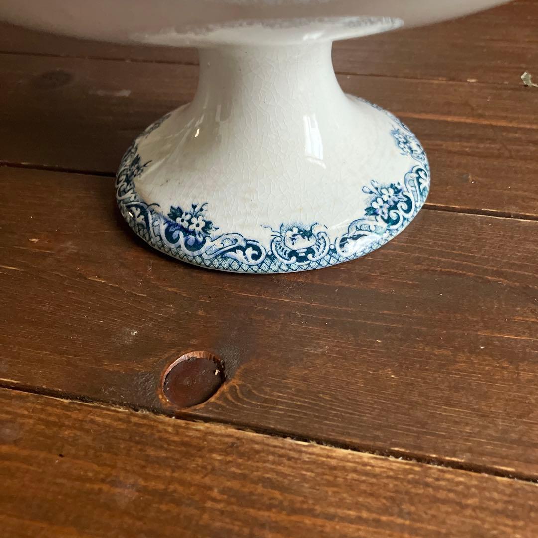 フランスアンティーク ムーランデルーサンタマン ブーケのガーランド コンポティエ