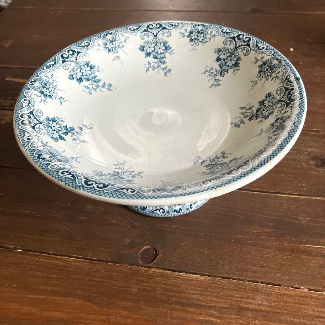 フランスアンティーク ムーランデルーサンタマン ブーケのガーランド コンポティエ