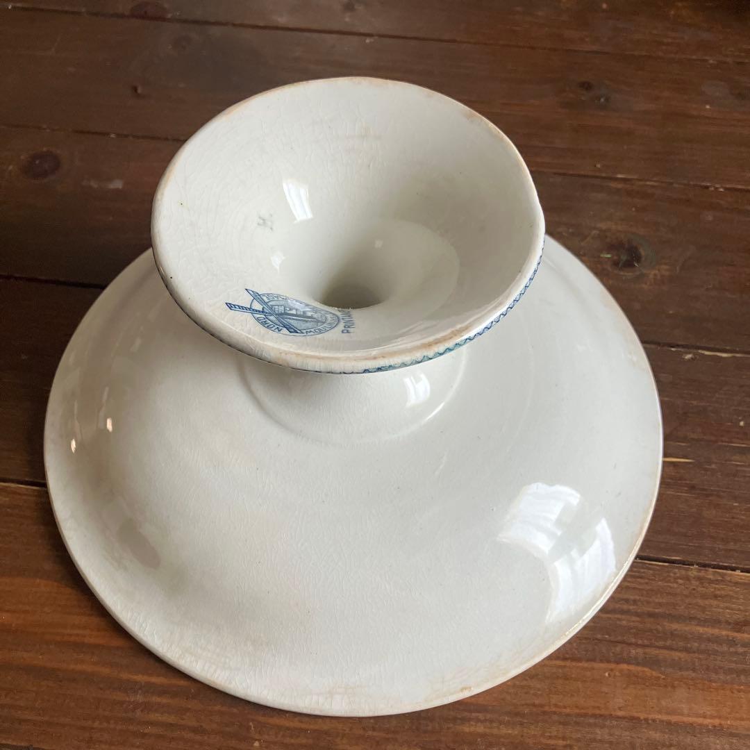 フランスアンティーク ムーランデルーサンタマン ブーケのガーランド コンポティエ