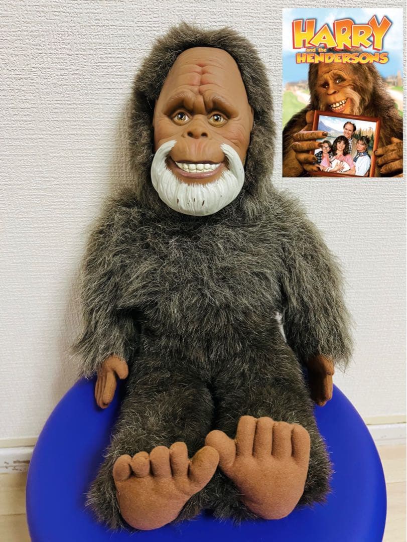 希少ビンテージ）映画 ハリーとヘンダスン一家 特大ぬいぐるみ ビッグ