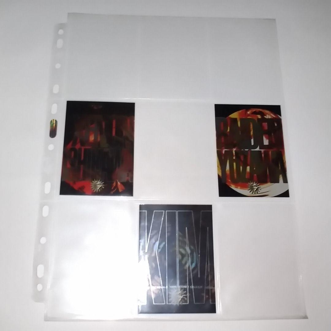 聖飢魔II 閻魔札バインダー込み（特札12枚欠け、ノーマル3枚曲がり）