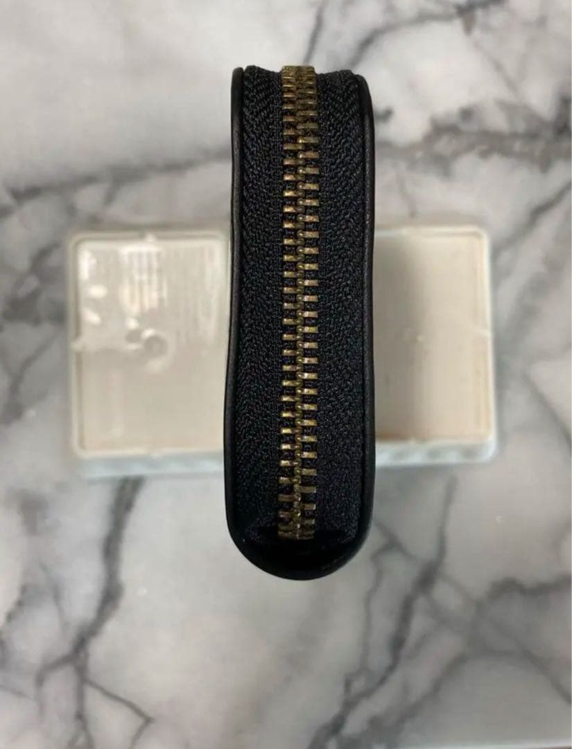 コンパクトL字ファスナーウォレット(オリーブ)