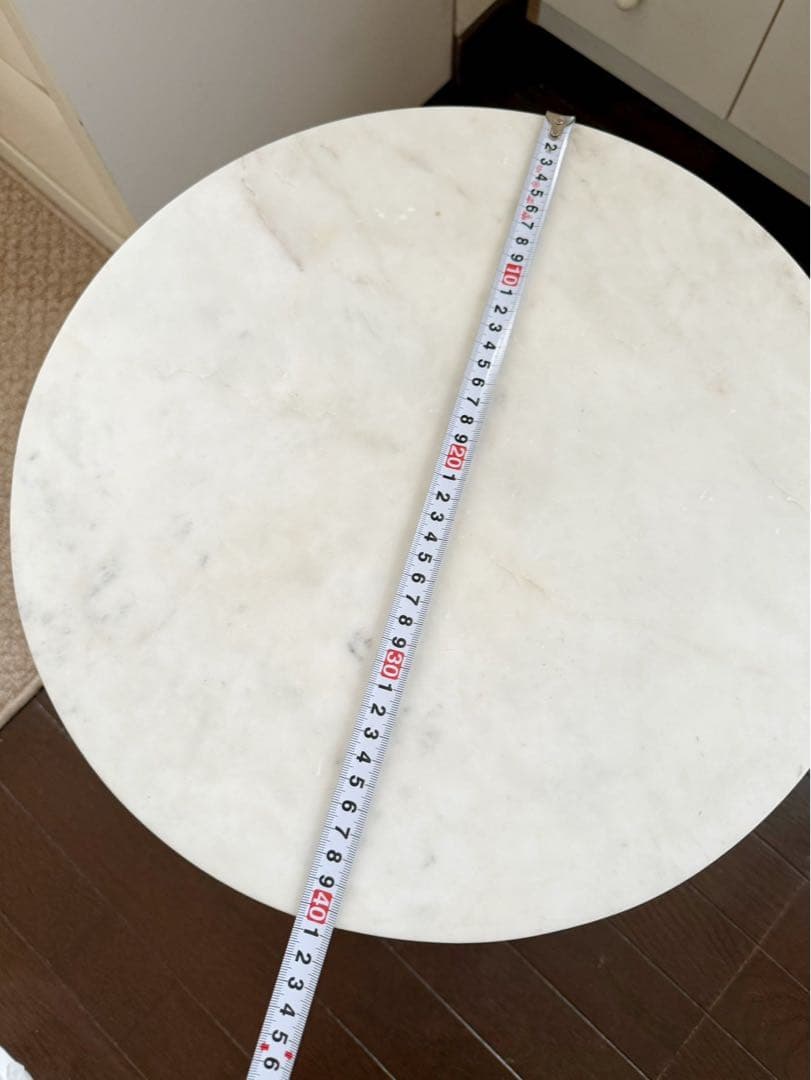 大理石風サイドテーブル ザラホーム