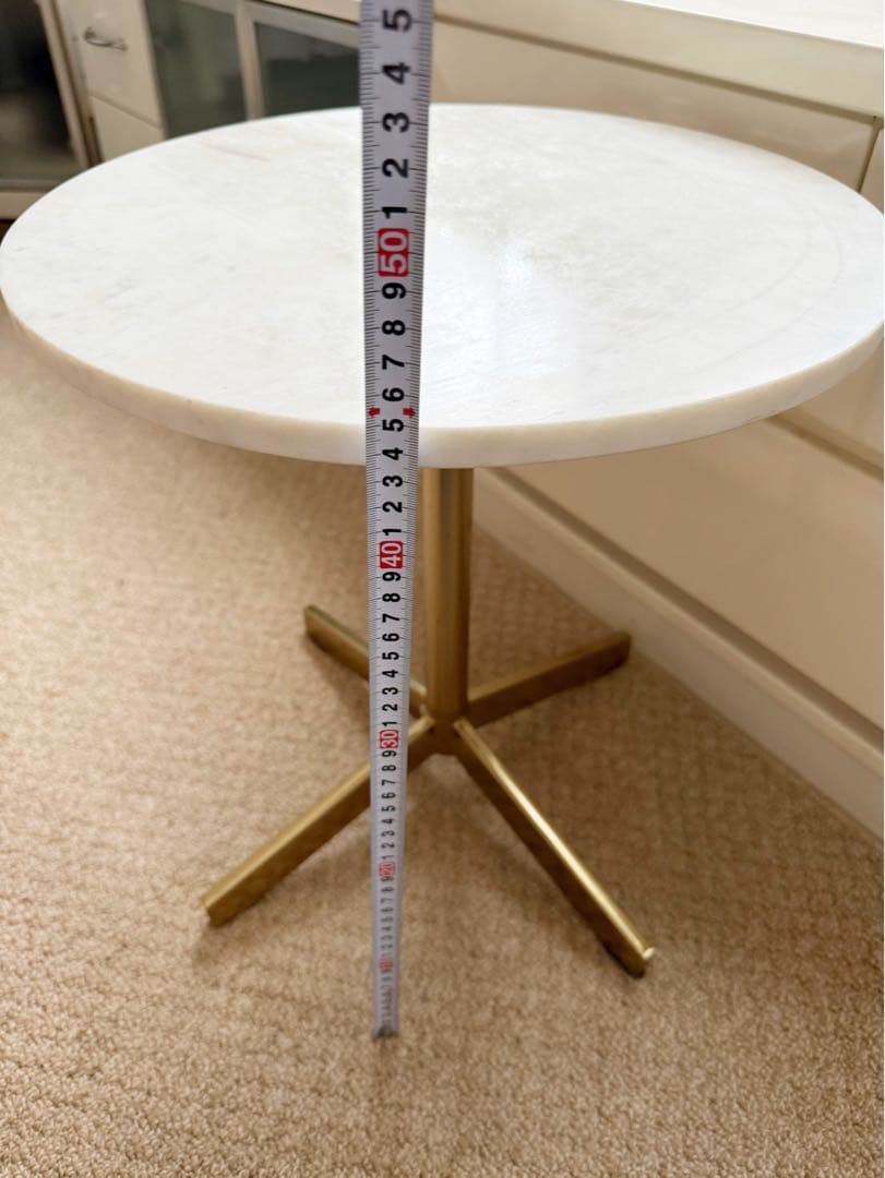 大理石風サイドテーブル ザラホーム