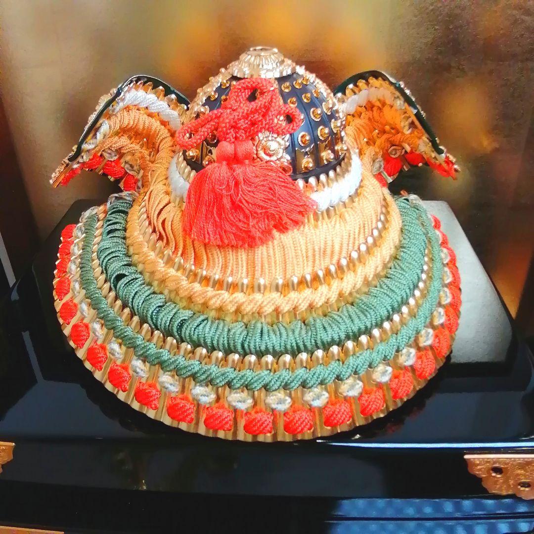 i□ 極美品 兜飾り 5月人形 こどもの日 人形の秀月 SB 3209