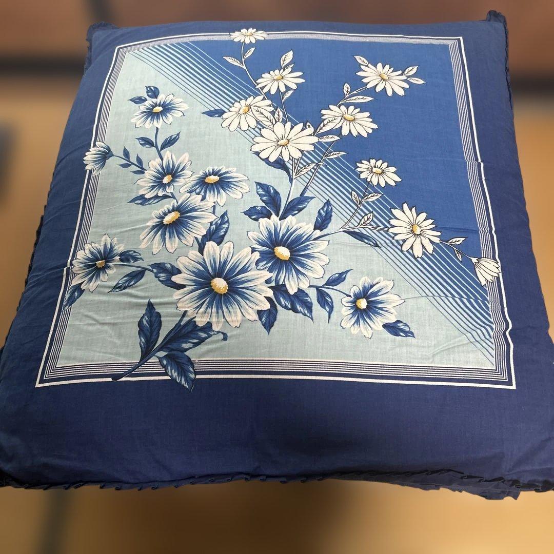 座布団 昭和レトロ 花柄の和風さ座布団 5枚セット 法事 - メルカリ