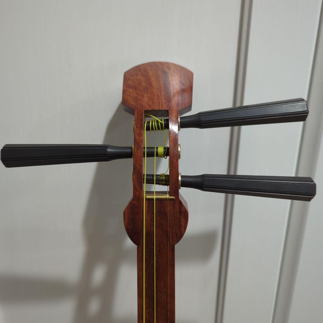 中棹三味線本体 皮破れなし