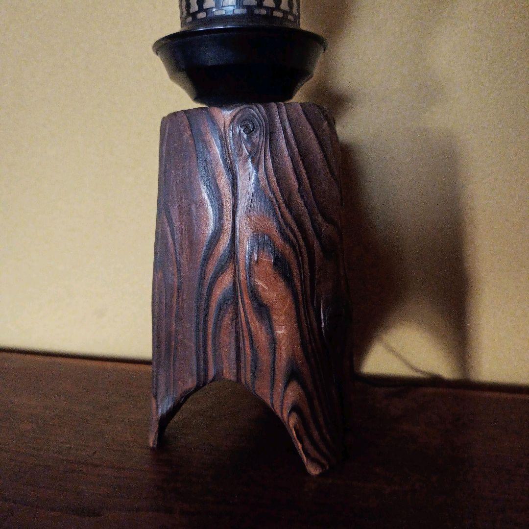 【ヴィンテージ】ランプ 昭和レトロ プリミティブ オイルランタン ガラス