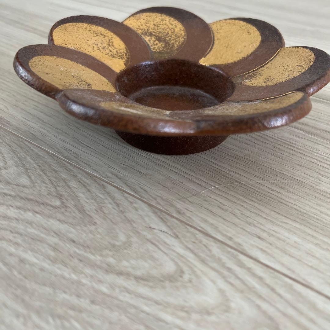 リサラーソン　ヴィンテージ　お花のキャンドルホルダー