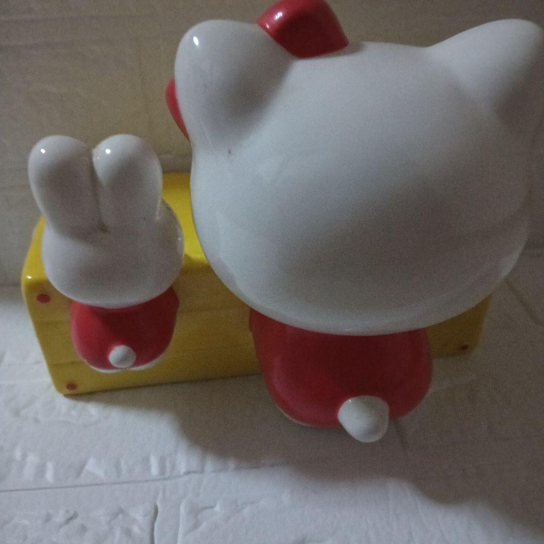 HELLO KITTY 1999年製 陶器バンク XLウサギ　激レア