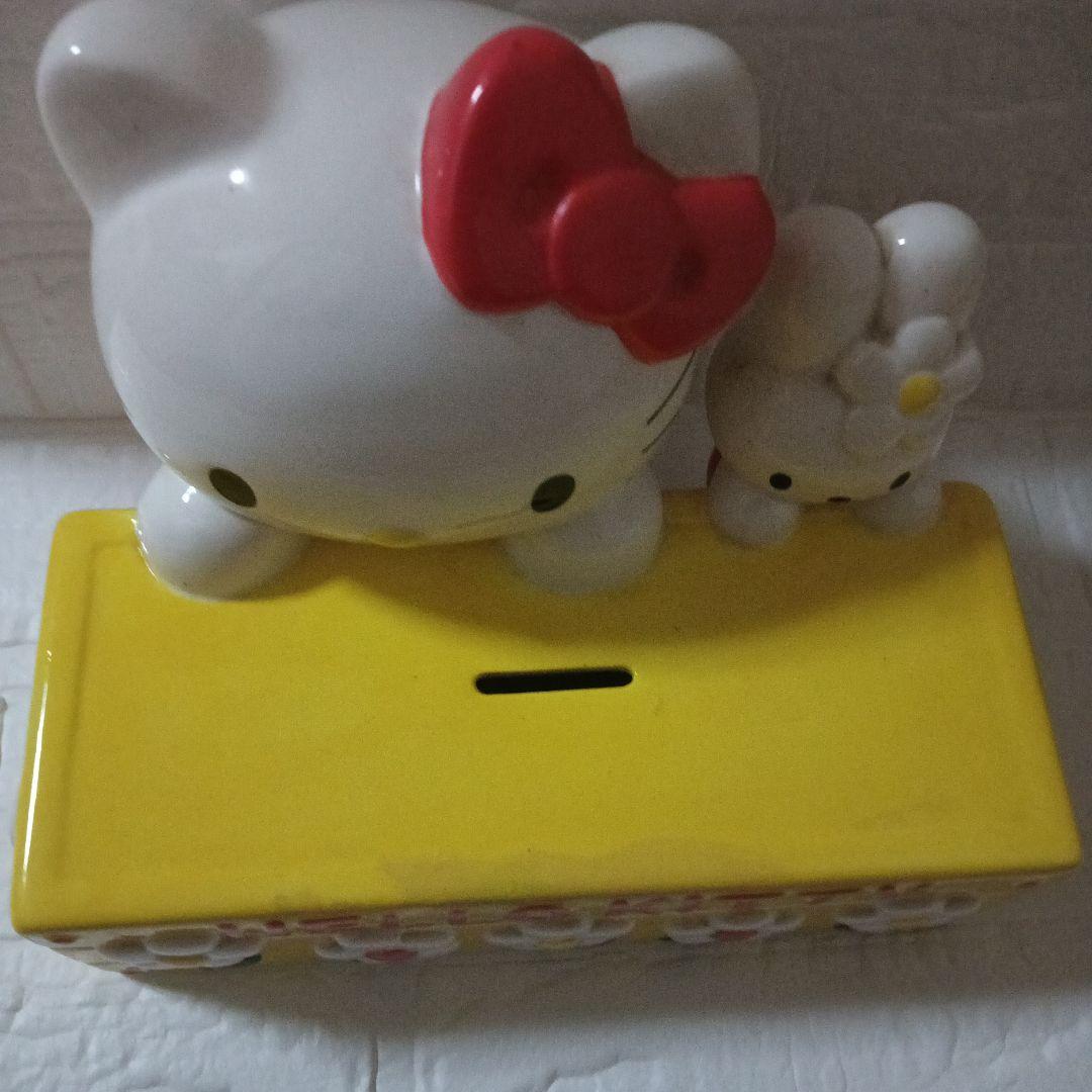 HELLO KITTY 1999年製 陶器バンク XLウサギ　激レア
