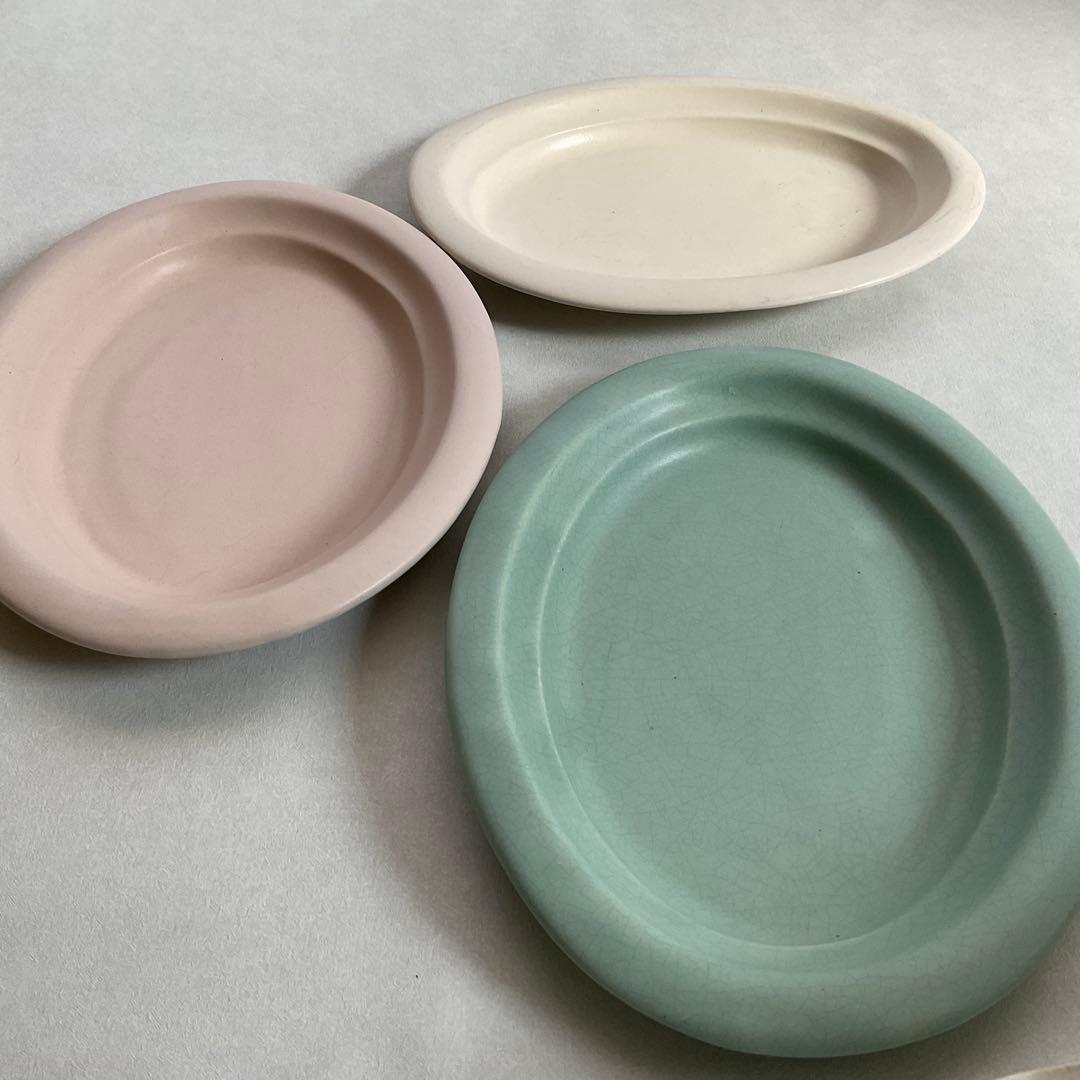 希少 池田優子さんオーバル皿 3枚セット