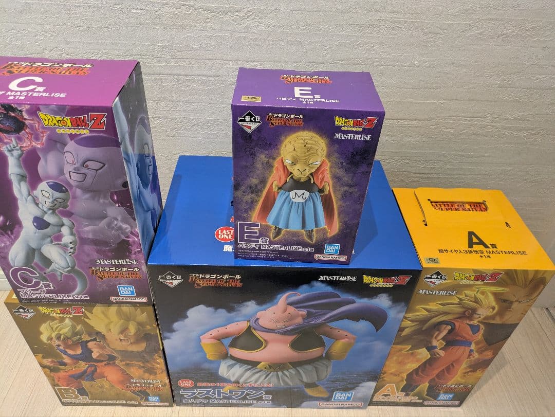 一番くじ ドラゴンボール ABCEラストワン賞　孫悟空 バビディ魔人ブウフリーザ