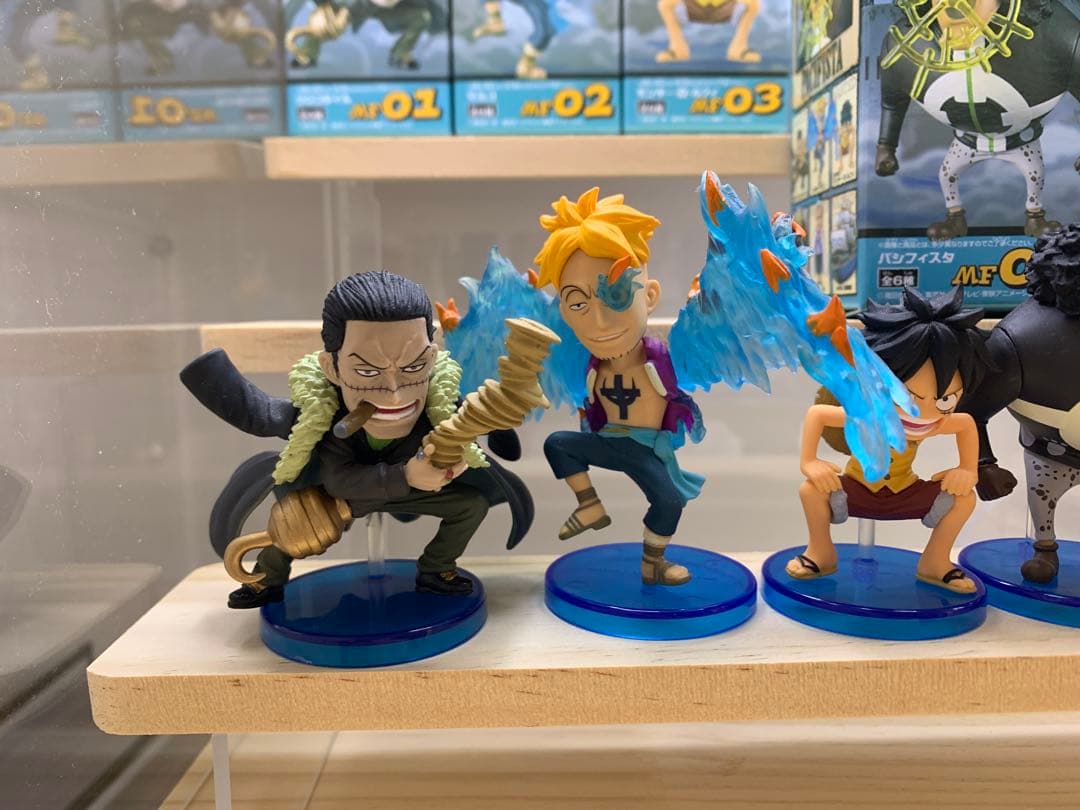ワンピース ワールドコレクタブルフィギュア マリンフォード1 頂上戦争 全6種