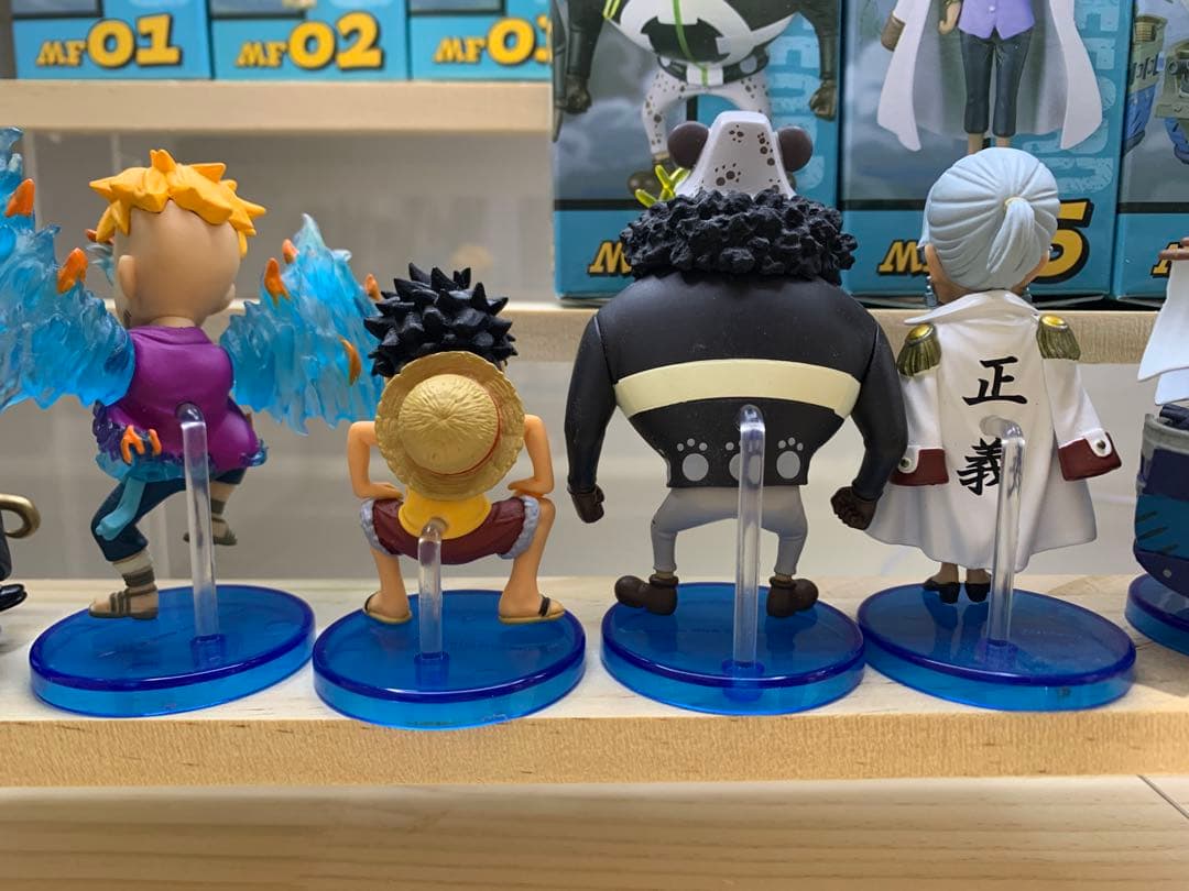 ワンピース ワールドコレクタブルフィギュア マリンフォード1 頂上戦争 全6種