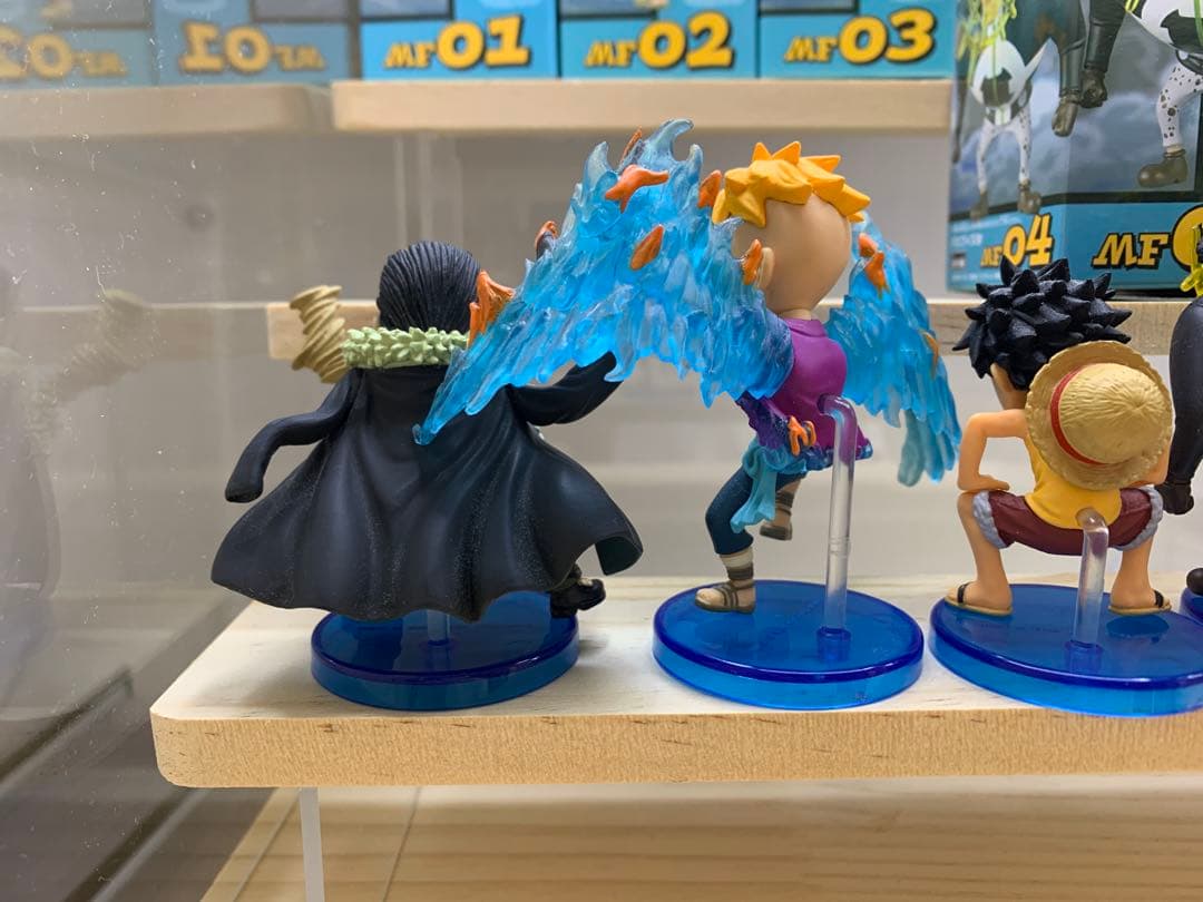 ワンピース ワールドコレクタブルフィギュア マリンフォード1 頂上戦争 全6種