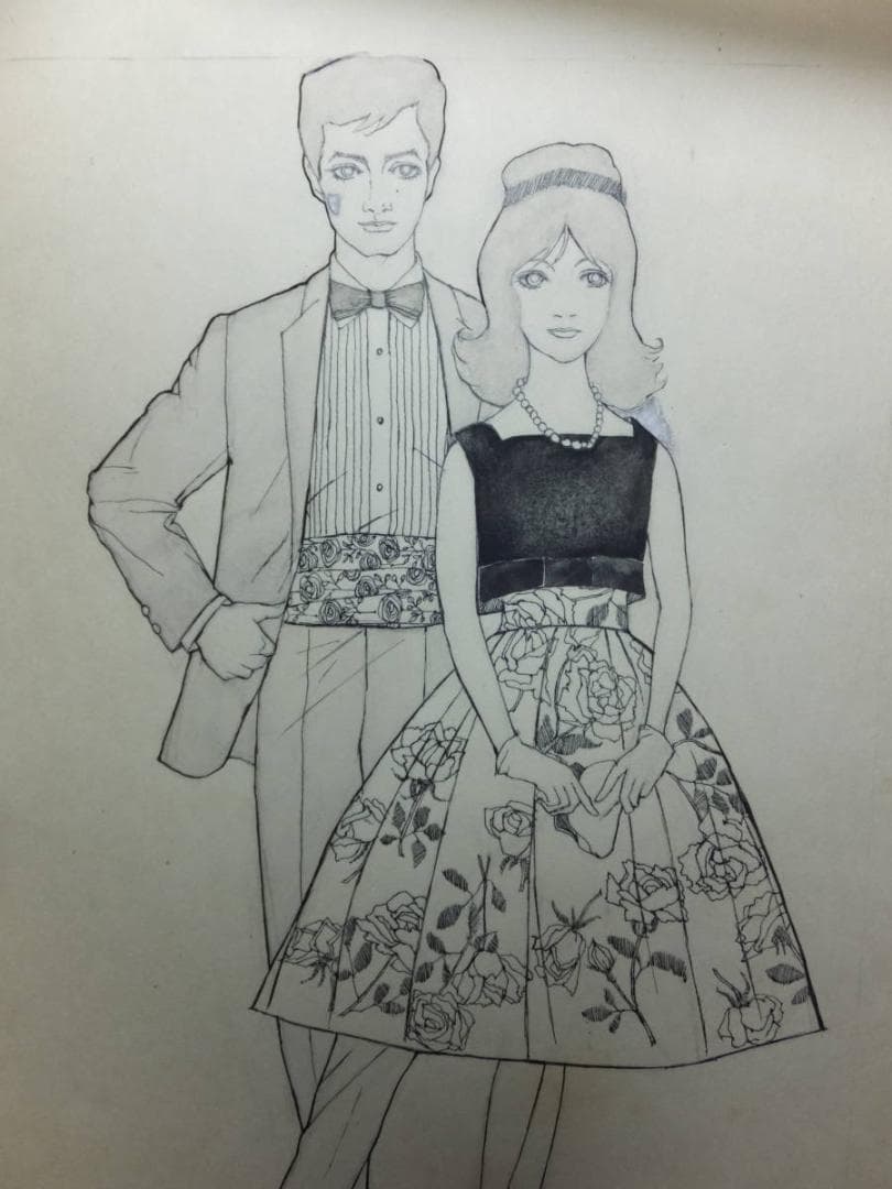 村上芳正・直筆原画署名有・ジュニアそれいゆ掲載！中原淳一三島由紀夫