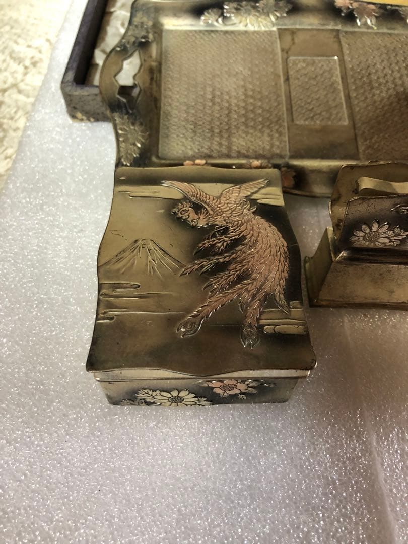 レトロ灰皿セット　アンティーク　当時物