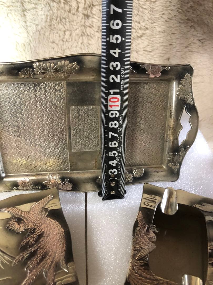 レトロ灰皿セット　アンティーク　当時物