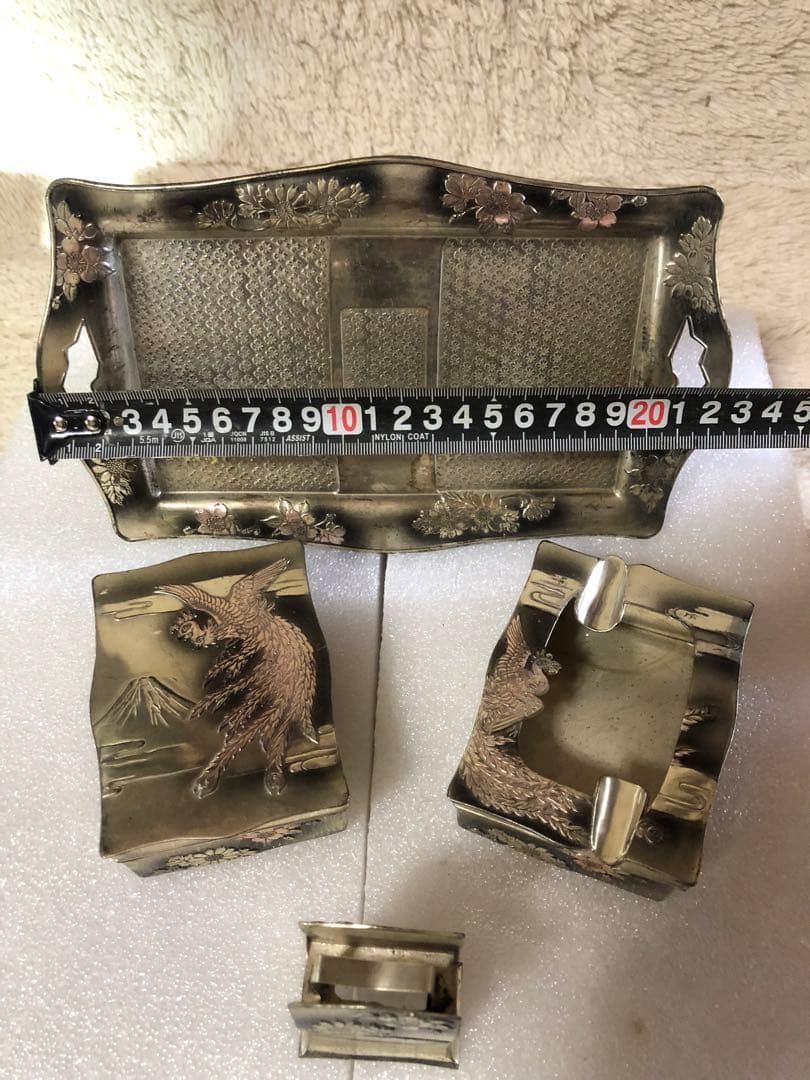 レトロ灰皿セット　アンティーク　当時物