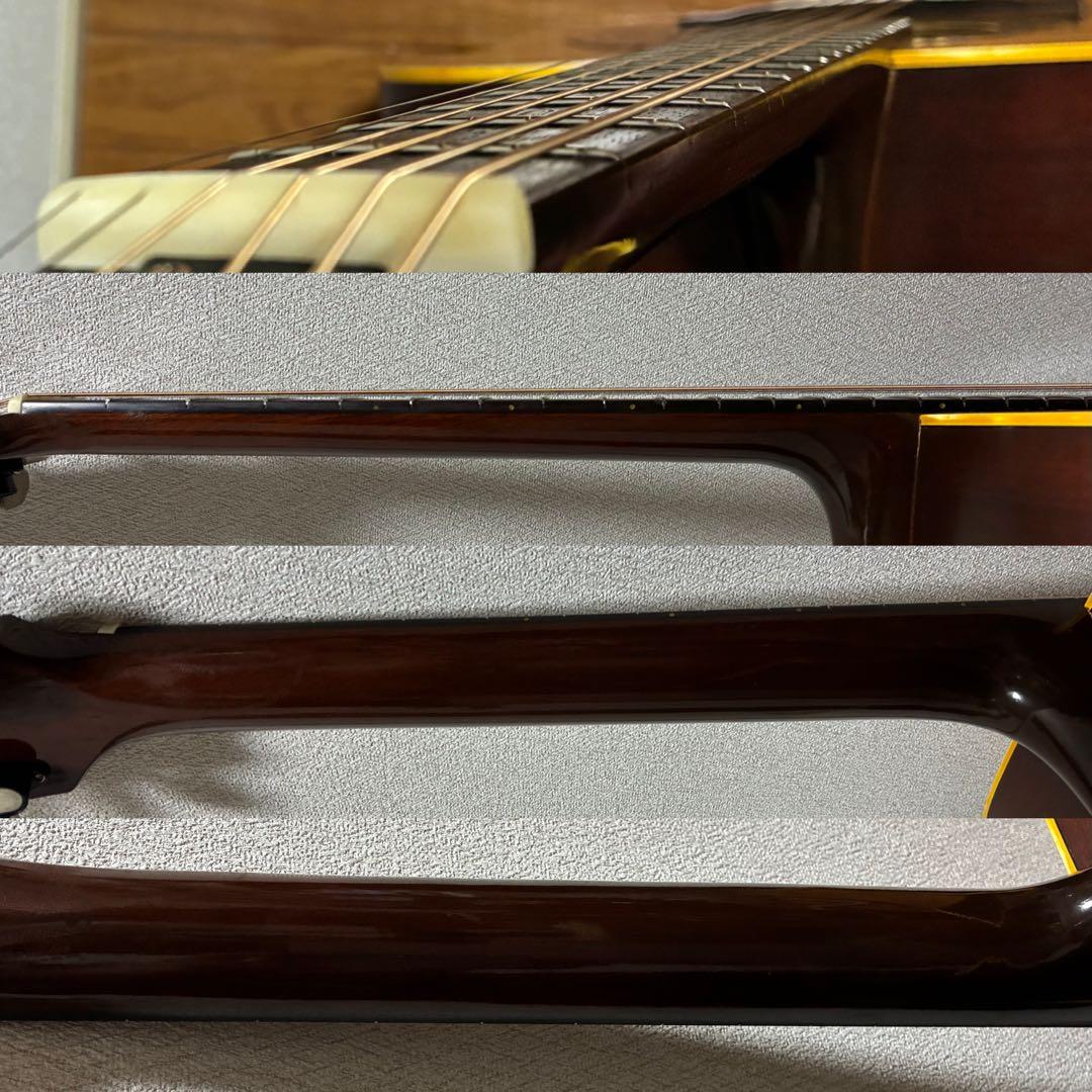 日本製 YAMAHA(ヤマハ)FG-200J 黒ラベル　エレアコ