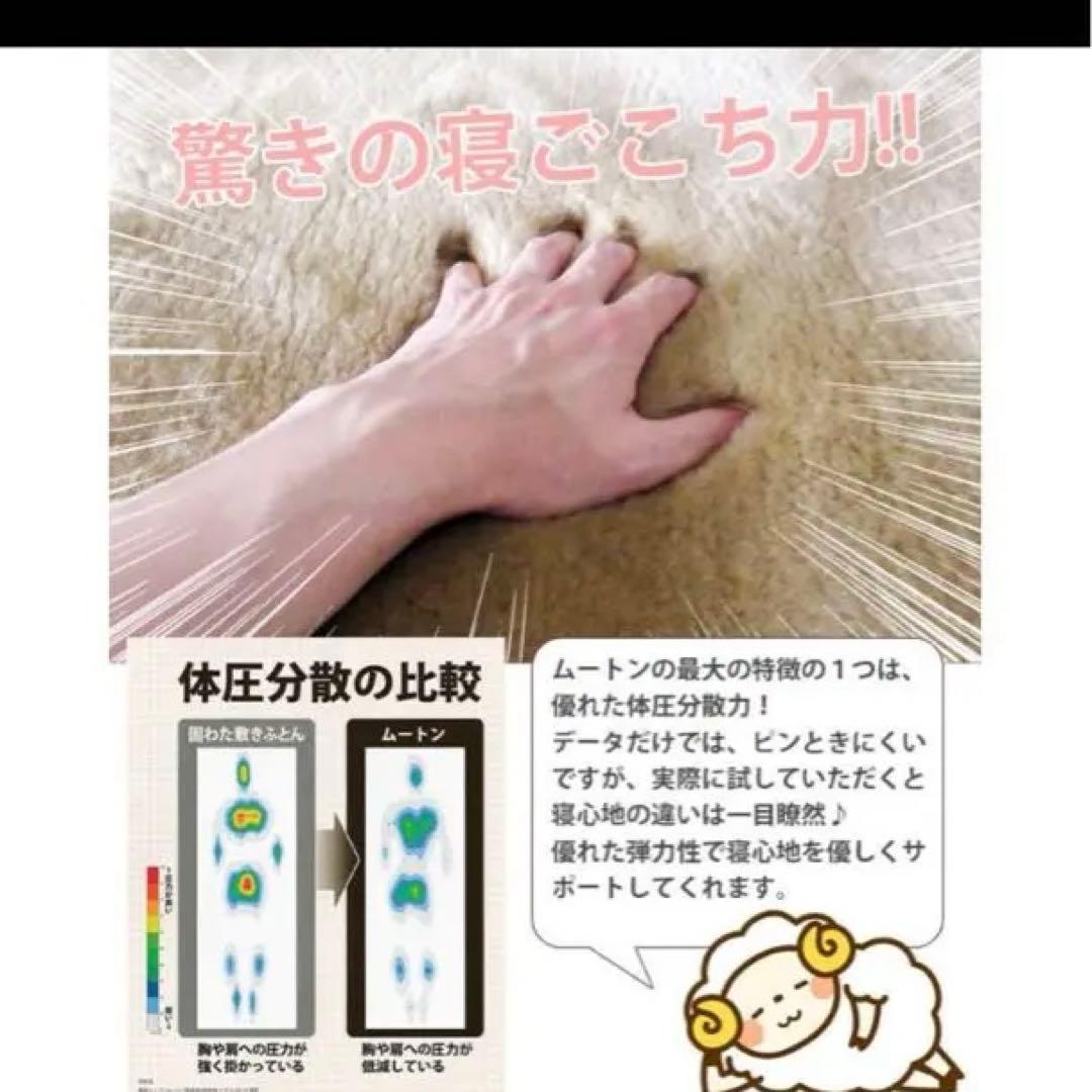 西川ムートンシーツ　35mm