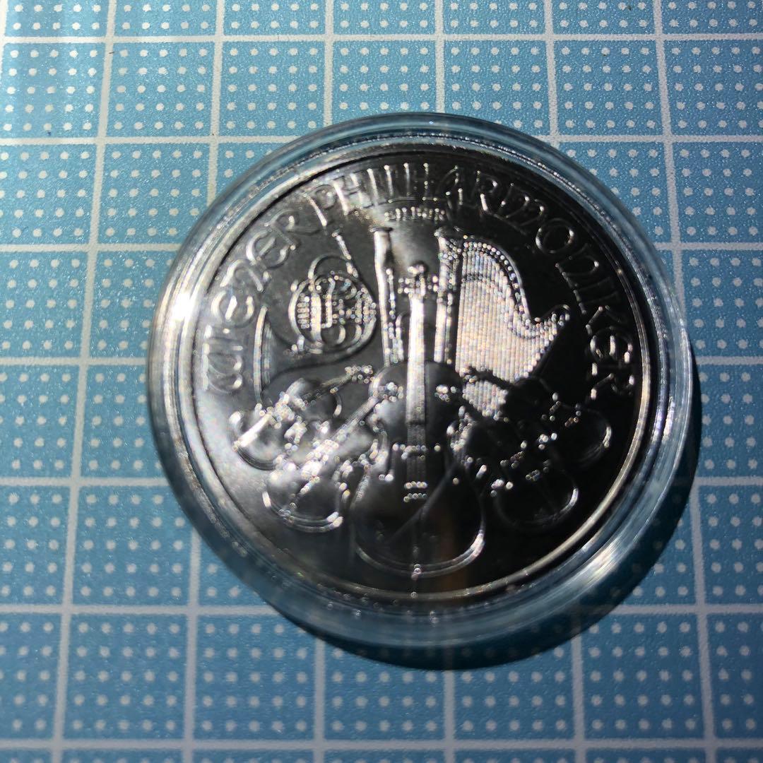 2021 1オンスオーストリア ウィーン銀貨37mmクリアケース付き 新品未使用