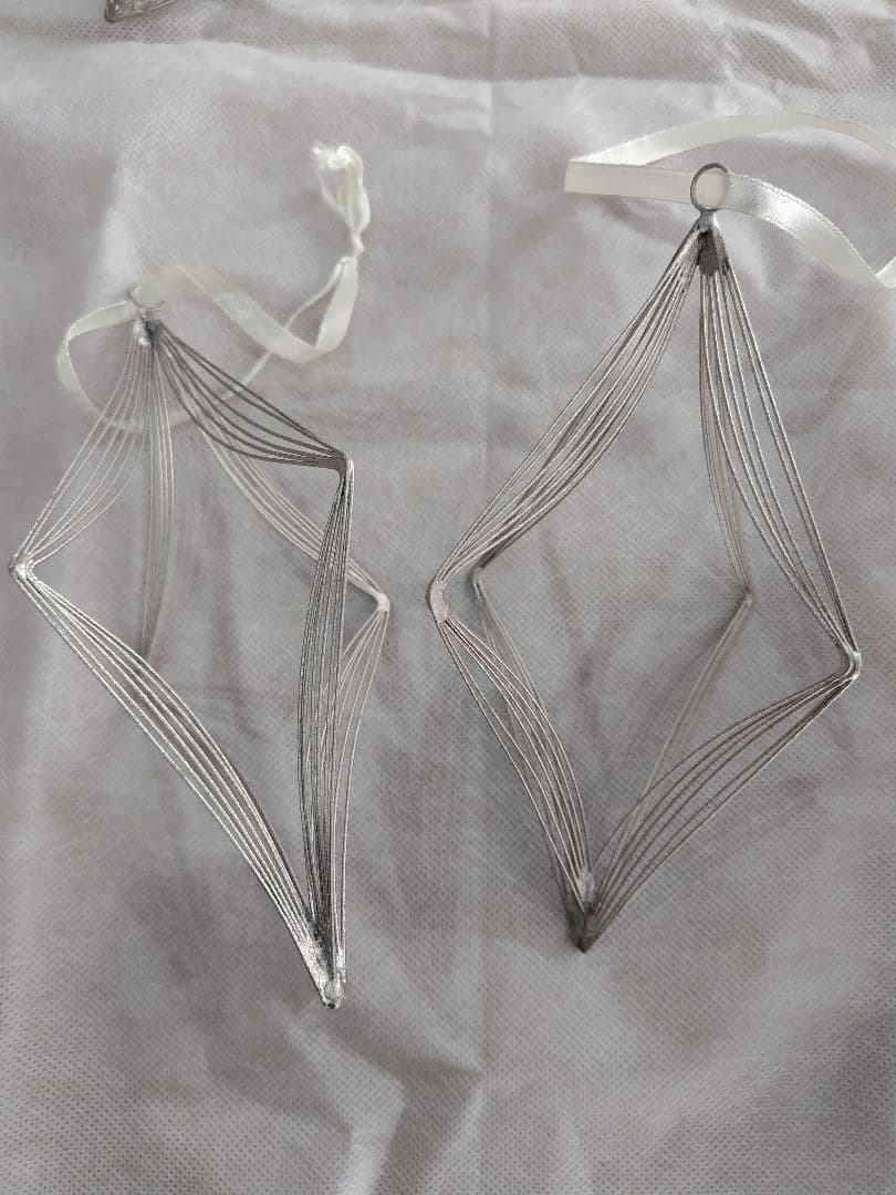 WIREオーナメント10個セット クリスマス 北欧 フレンチ キャトルセゾン