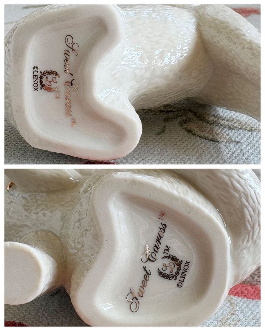 LENOX レノックス　猫 フィギュリン Sweet Caress 箱・証明書付