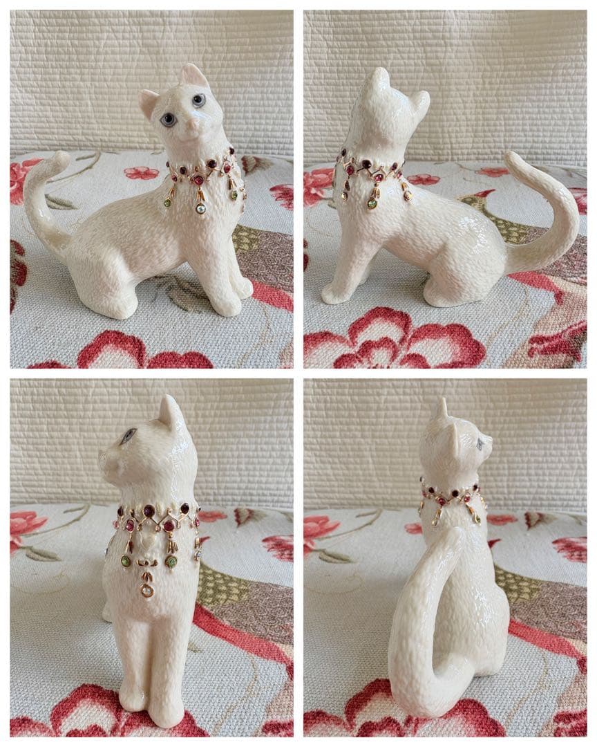 LENOX レノックス　猫 フィギュリン Sweet Caress 箱・証明書付